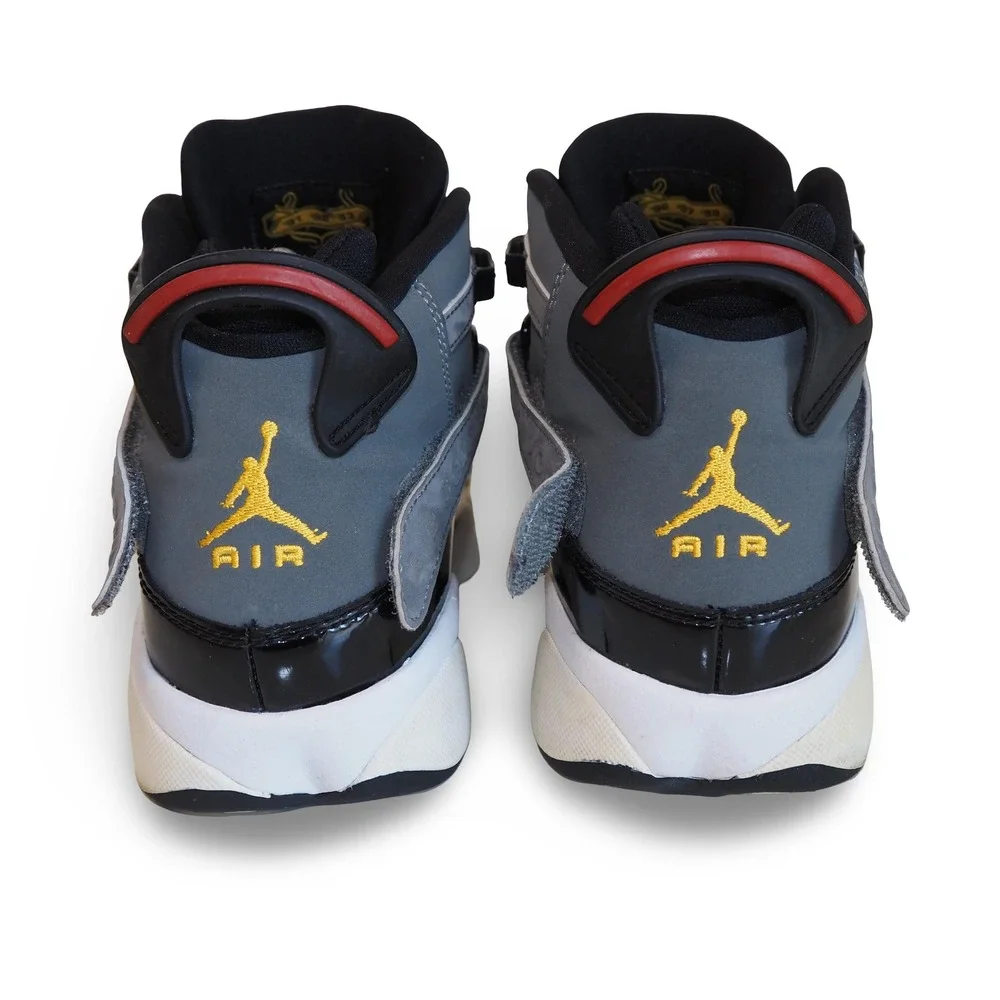 Air Jordan 6 Rings GS Light Graphite Youth 7 Womens 8.5 Basketball 323419-022